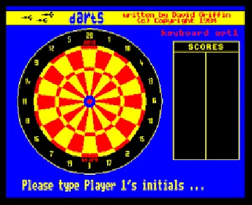 Darts (19xx)(Owen, G.R.) screen shot game playing